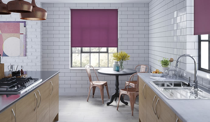 Purple Roller Blinds