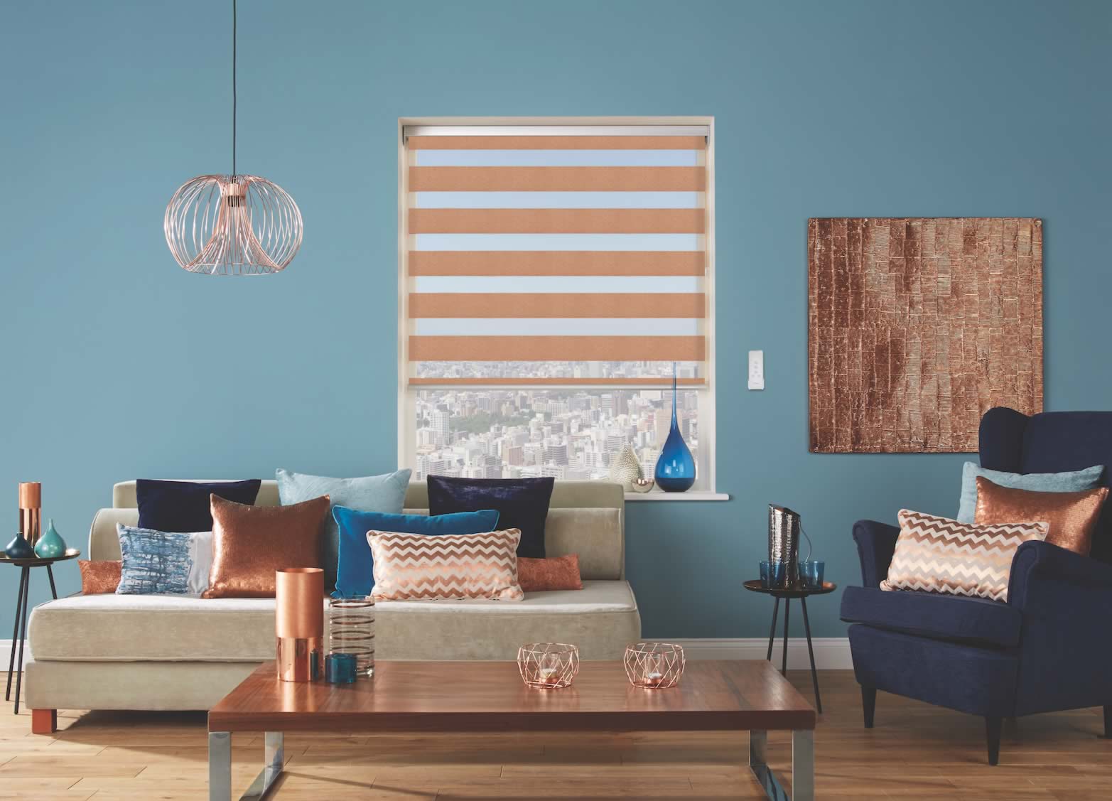 Day and Night Blinds - Verona Copper