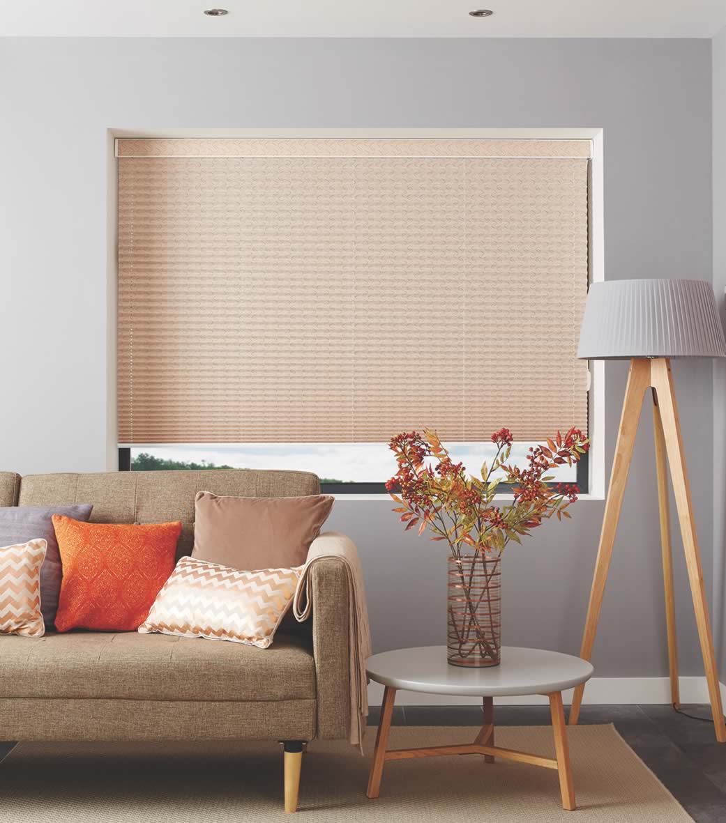 Pleated Blinds - Aura Copper