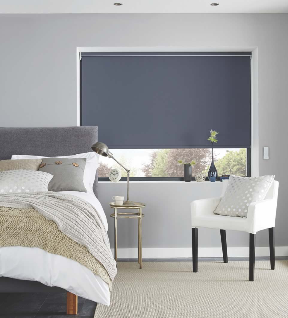 Roller Blinds - Carnival Breton Blue