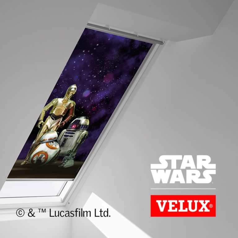 Velux Window Blinds - New Velux Star Wars Collection