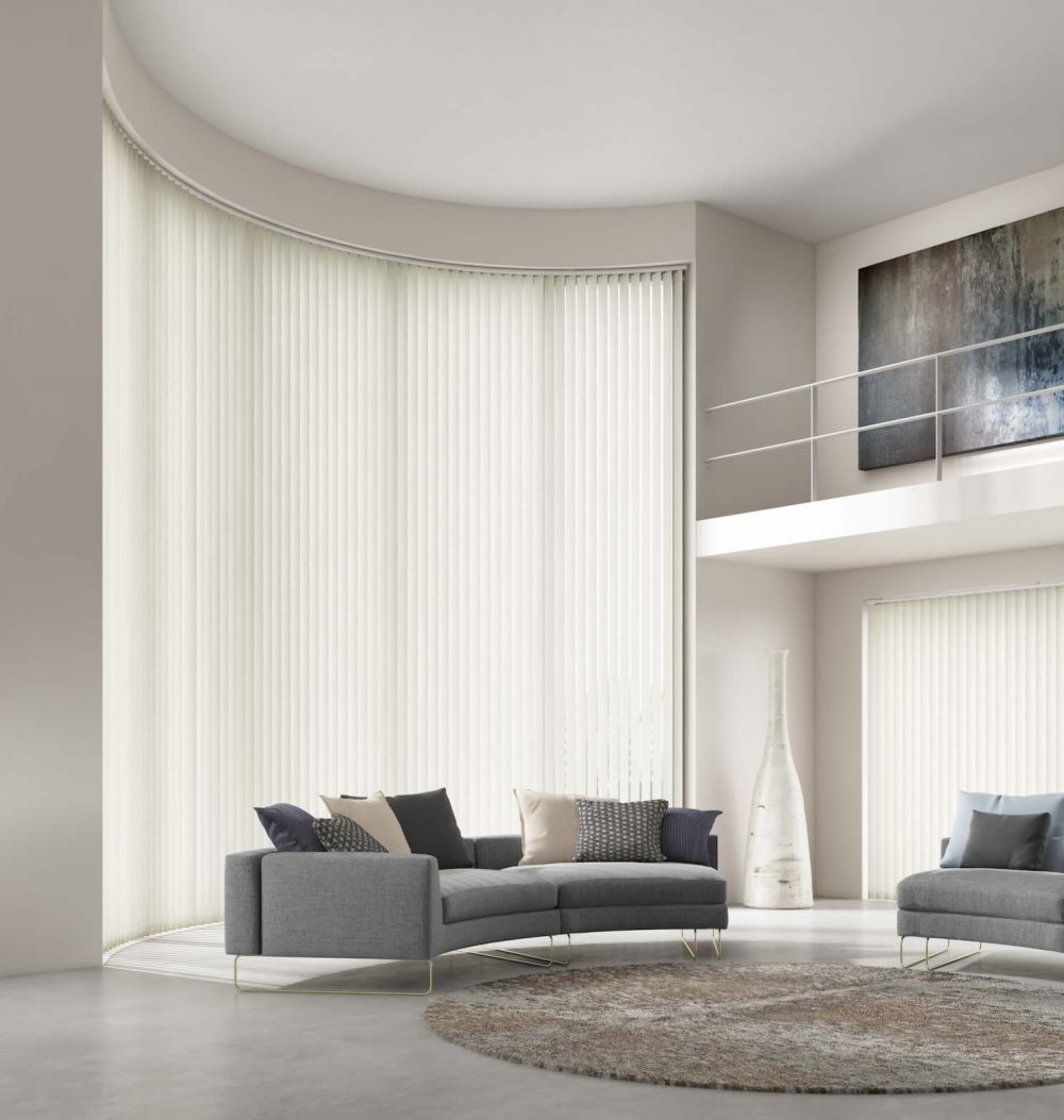 Vertical Blinds - Aria Vanilla