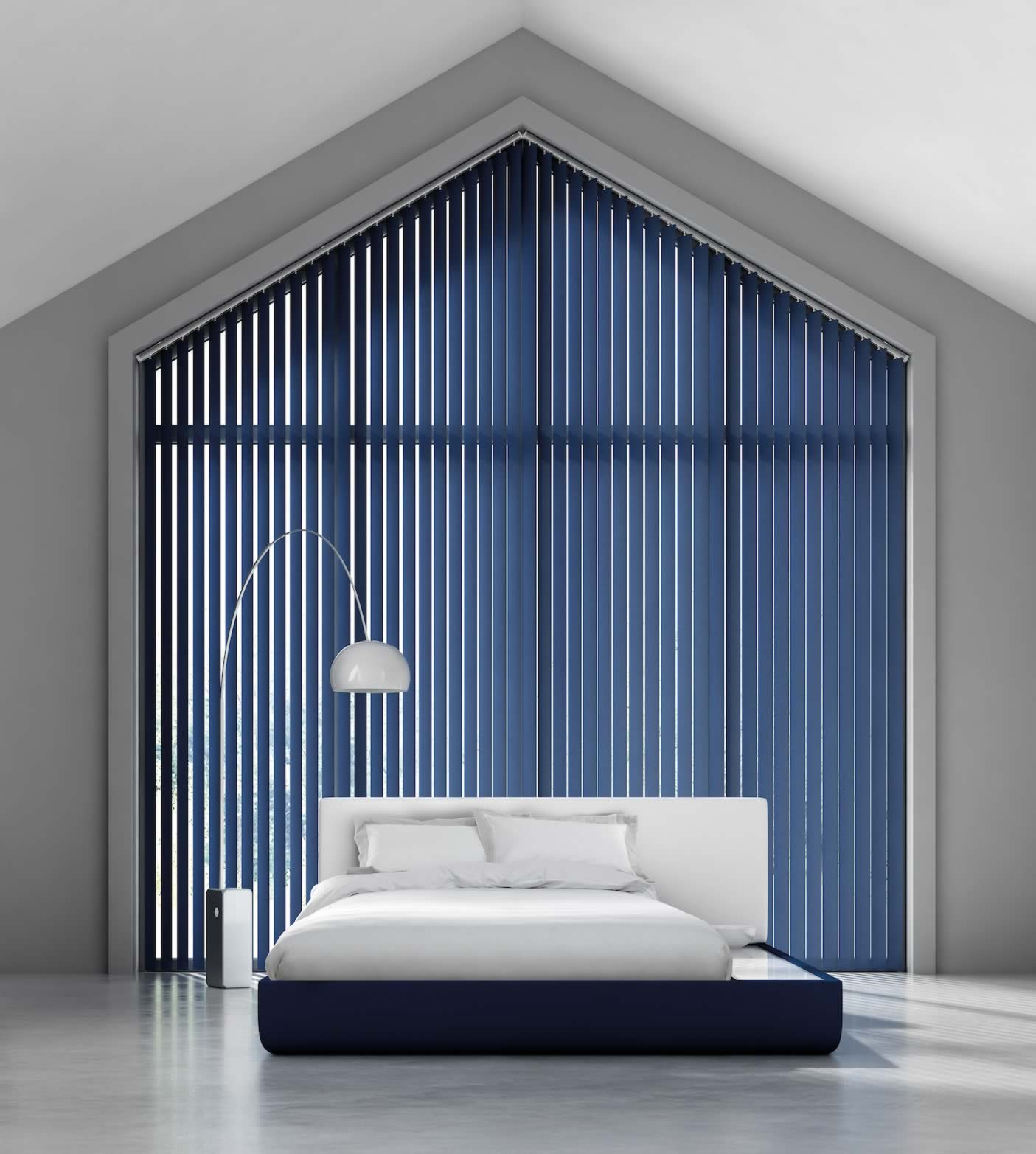 Vertical Blinds - Bella Indigo